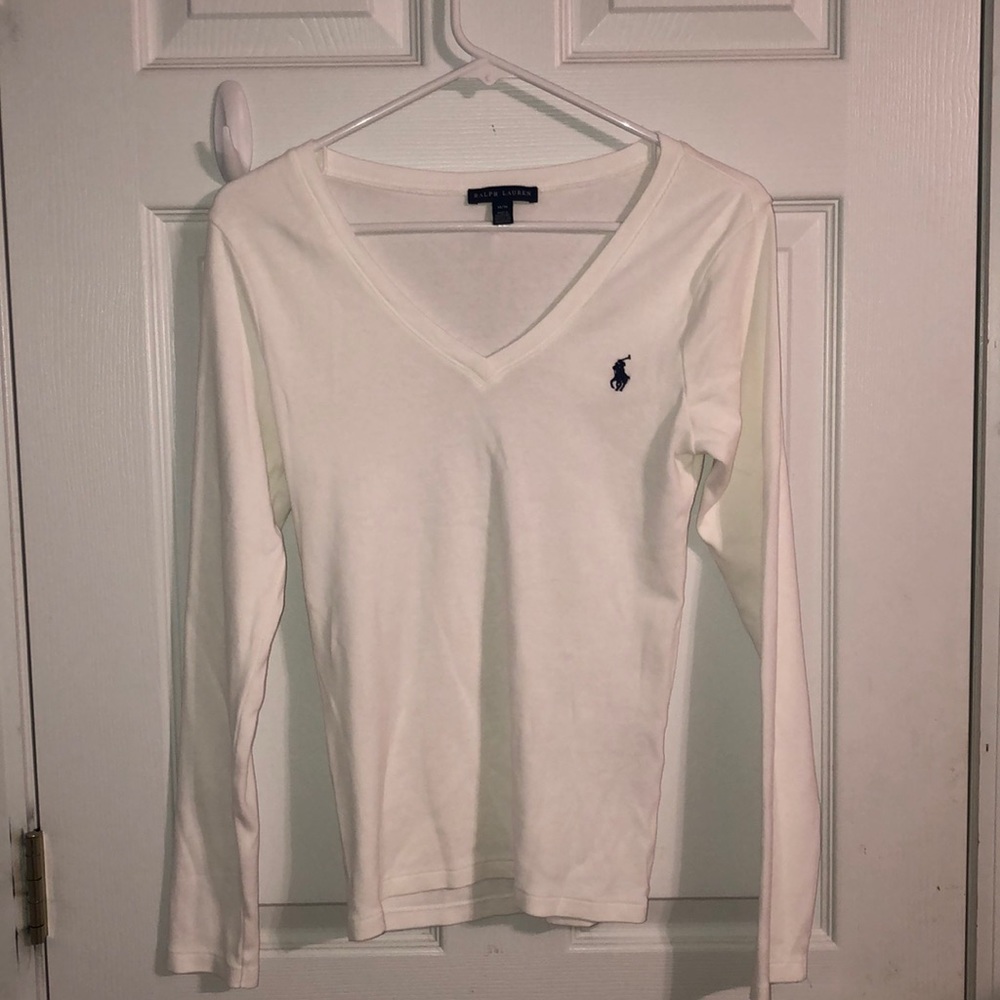 women’s v neck polo shirt